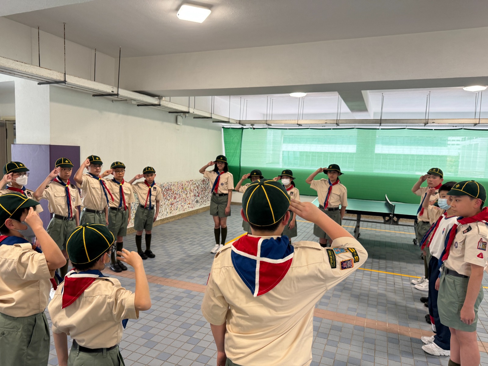 幼童軍宣誓禮